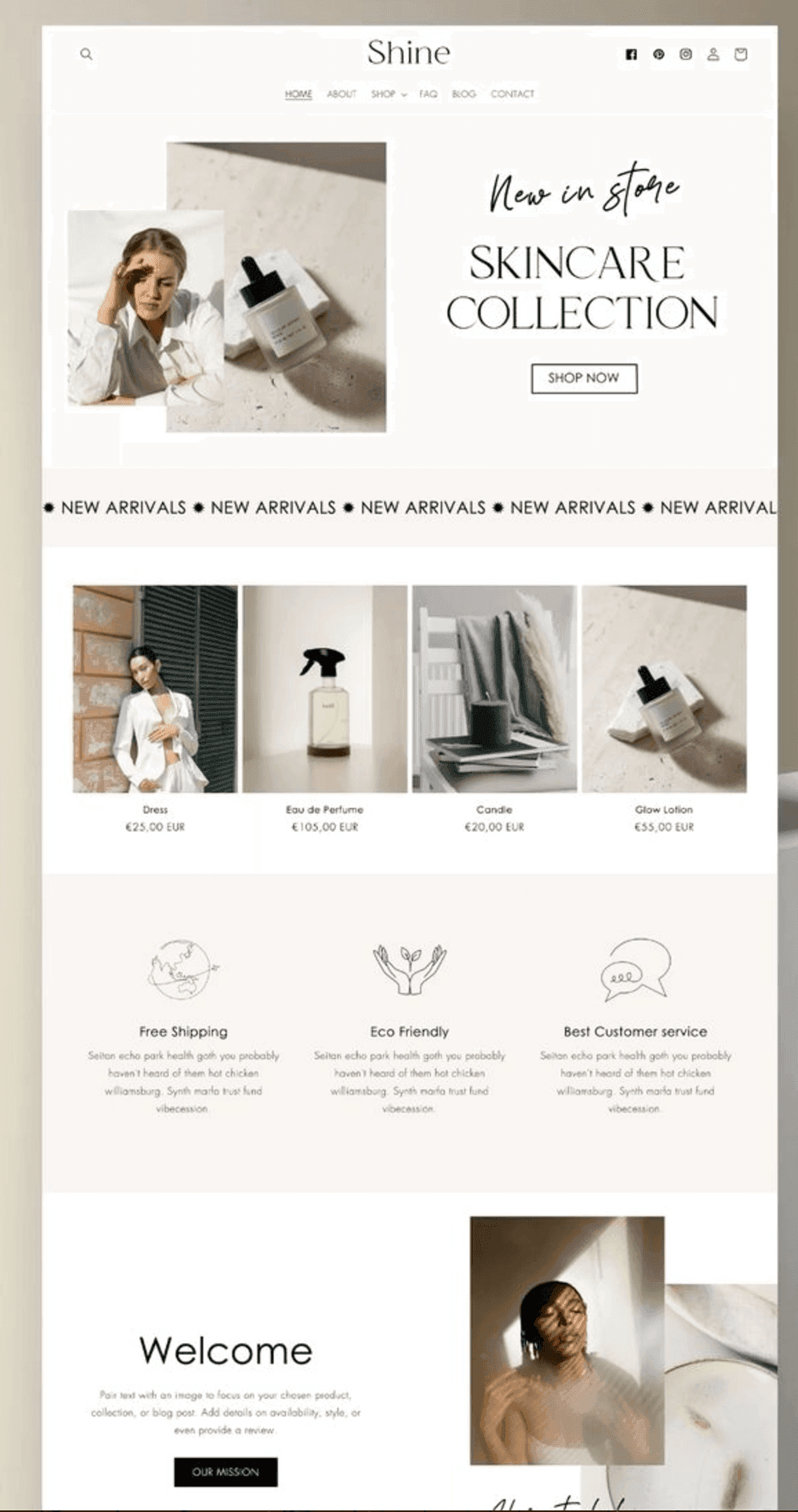 Diseño de tienda online