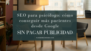 SEO para psicólogos conseguir pacientes